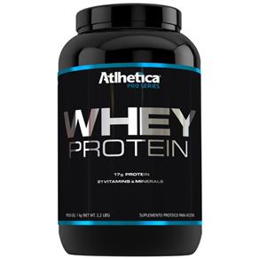 Whey Protein Pro Series - Atlhetica - 1 Kg - Morango