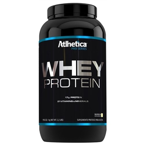 Whey Protein Pro Series Atlhetica - 1Kg - Morango
