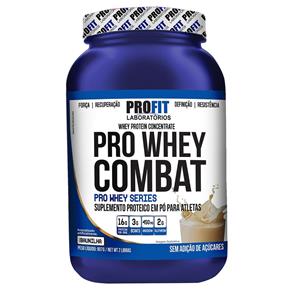 Whey Protein Pro Whey Combat - Profit - Baunilha - 907 G