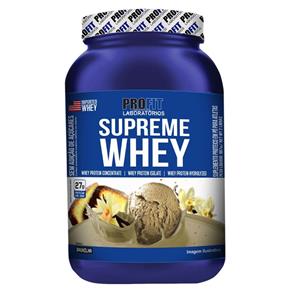Whey Protein Supreme Whey - Profit - 907G - 907g - Baunilha