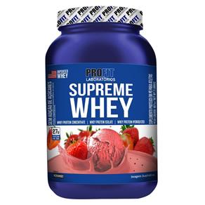 Whey Protein Supreme Whey - Profit - 907G - 907g - Morango
