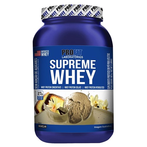 Whey Protein Supreme Whey - Profit - 907G - Baunilha