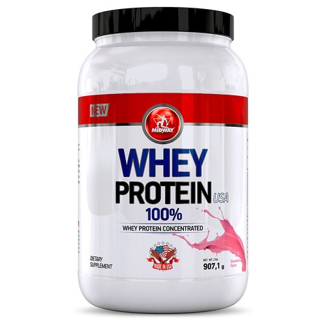 Whey Protein Usa 907G Morango - Midway
