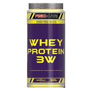 Whey Protein 3W - Morango - 900 G