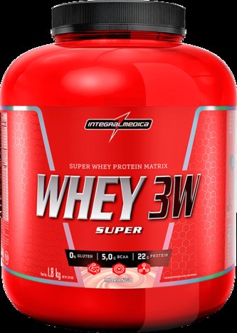Whey 3W Super (1,8Kg) - Integralmédica Chocolate