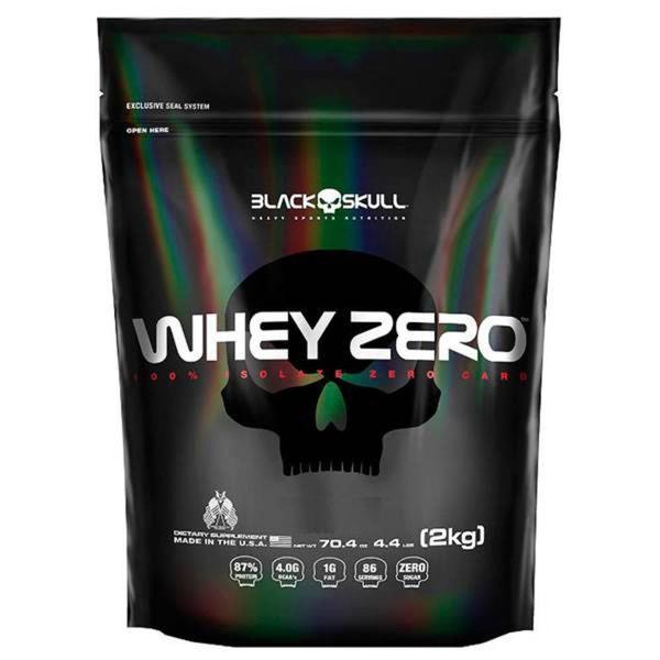Whey Zero 2 Kg Refil - Black Skull