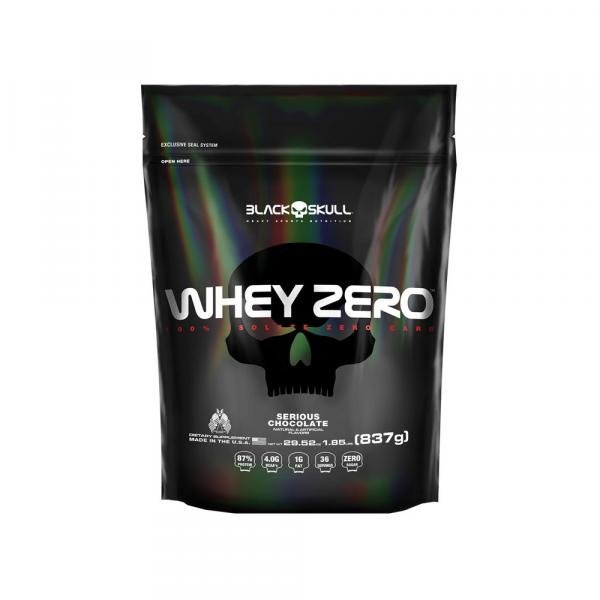 Whey Zero Refil (837g) - Black Skull