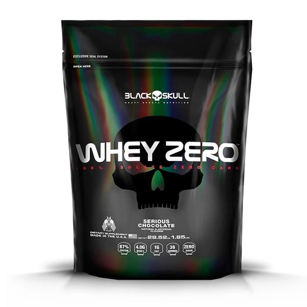 Whey Zero Refil (2kg) - Black Skull
