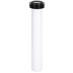 White Concealed Toilet Water Tank Straight Flush Pipe Lengthened Flushing Tube Toilet Accessory