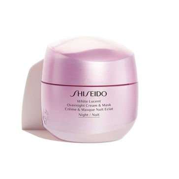 White Lucent Shiseido Overnight Cream And Mask 75ml
