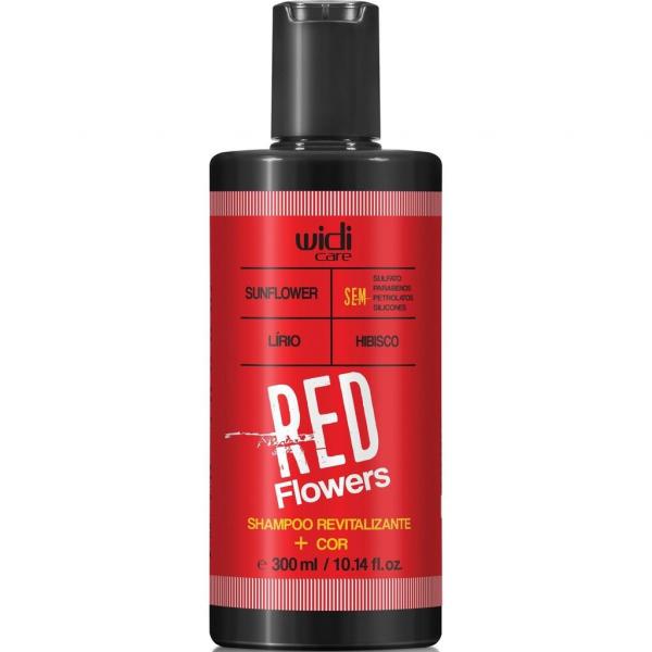 Widi Care Red Flowers Shampoo Revitalizante 300ml