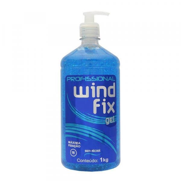 Wind Fix Pump Gel Capilar Azul 1kg