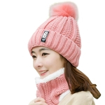 Winter Fashion Cotton Gorro Charme Mulheres Ajustável Macio Gorros Caps Esporte Ao Ar Livre Chapéus