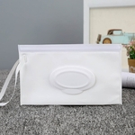 Wipes Box Clamshell Cosmetic Pouch Wet Wipe Saco Wipes recipiente limpo Wipes