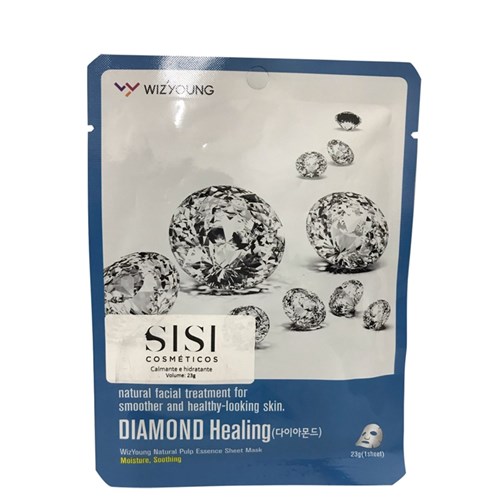 Wizyoung Diamond Healing Essence Mask Pack 23G