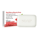 Wolfberry Silky Facial Soap Bar Melhor Natural Organic Acne Anti-Envelhecimento Rosto Glicerina Bar Soap Al¨¦m disso Collagen sab?o branco