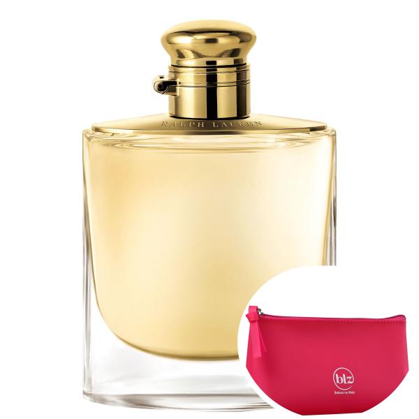 Woman by Ralph Lauren Eau de Parfum - Perfume Feminino 100ml+Necessaire Pink com Puxador em Fita