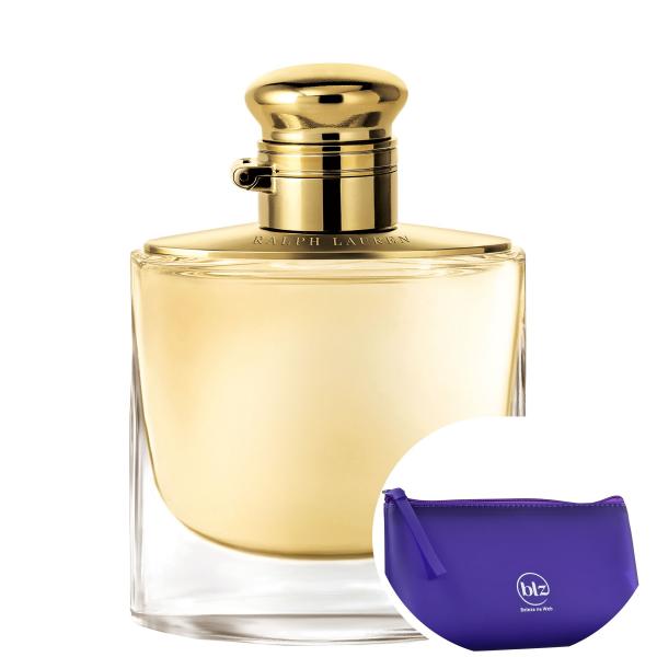 Woman By Ralph Lauren Eau De Parfum - Perfume Feminino 50ml+necessaire Roxo Com Puxador Em Fita
