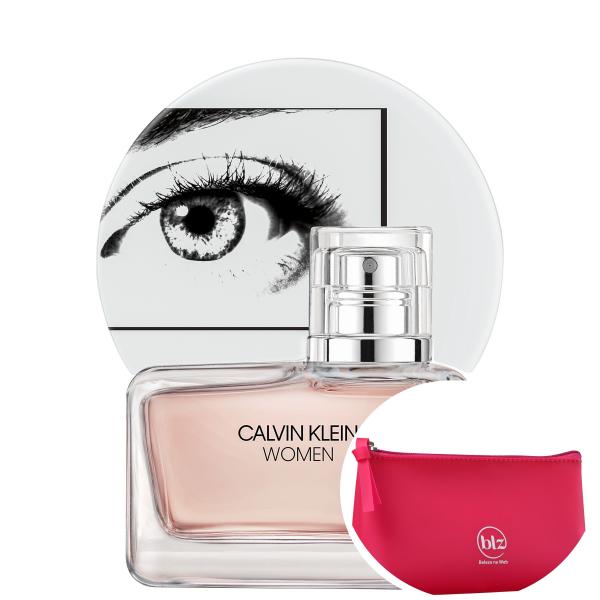 Women Calvin Klein Eau de Parfum - Perfume Feminino 50ml+Beleza na Web Pink - Nécessaire