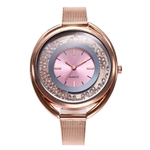 Women Luxury Crystal Stainless Steel Watch Quartz Analog Alloy Wrist Watches