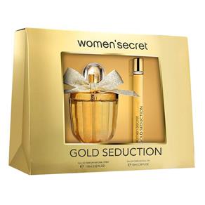 Women Secret Golden Seduction Kit - Eau de Parfum + Roll On Kit