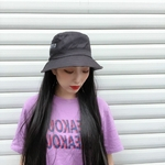 Womens Moda Trill peruca Hat One Summer preto cabelo longo e reto sem emenda Bucket Hat Factory Direct Atacado Ponto