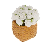 2x 100x Rosas Artificiais Falso Flores Bouquet Casamento Noiva Festa Decoração Branco