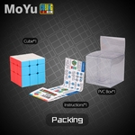 Niceday 3x3 inequilateral Magic Cube Puzzle Puzzle Toy Presente Educacional velocidade Cube Adultos Crianças