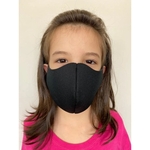 3x Máscara Infantil Tecido Emborrachado Lavavel Reutilizavel