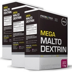 3x Mega Malto Dextrin 1Kg - Probiótica