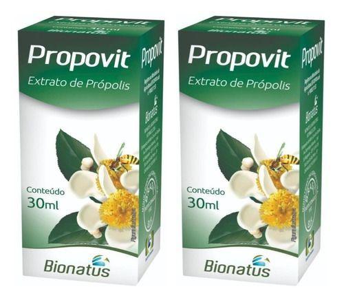 2x Propovit Extrato - 30 Ml Cada Bionatus