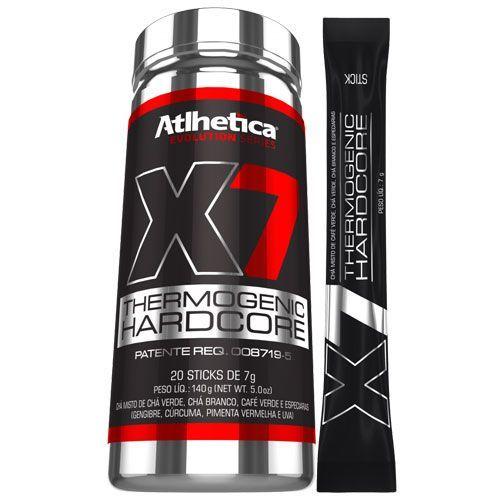 X7 Thermogenic - Hardcore - 20 Sticks - 7 G - Atlhetica - Atlhetica Nutrition