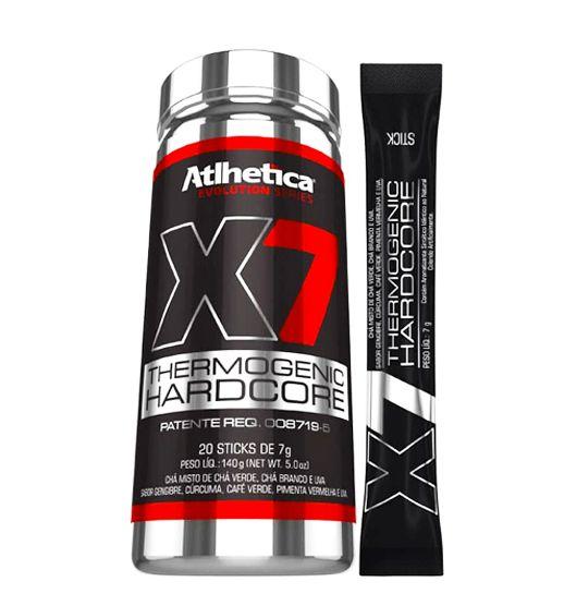X7 Thermogenic Hardcore - 20 Sticks - Atlhetica - Atlhetica Nutrition