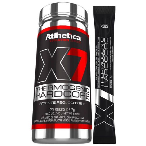 X7 Thermogenic Hardcore - Atlhetica 20 Sticks