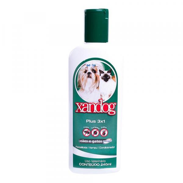 Shampoo Xandog Plus 3 X 1 240 Ml - Marca