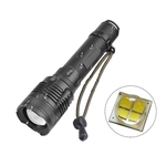 XHP70 Mini Zoomable Foco Longo lanterna Tiro LED Torch para Outdoor Uso Doméstico Hand flashlight