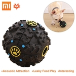 Xiaomi Pet automática vazamento alimento de cão Vocal Bola Estimulante ranger os dentes relaxante diversão Pet Toys