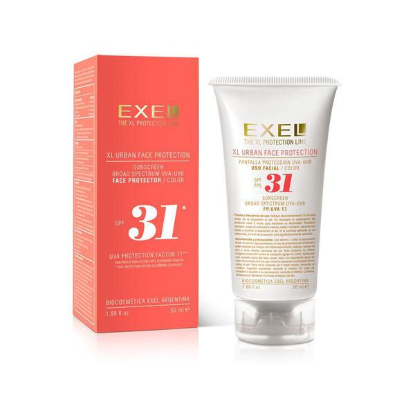 XL Urban Face Protetor Solar 50g Fator 31 - Exel