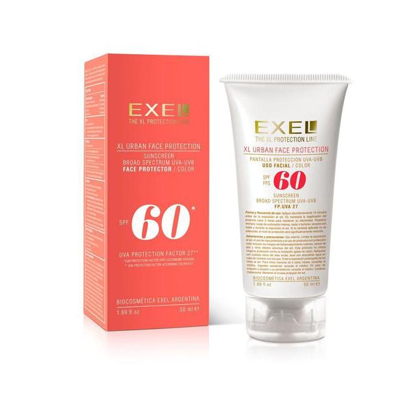 XL Urban Face Protetor Solar 50g Fator 60 - Exel