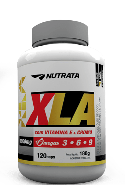XLA C/ Vitamina e E Cromo (120caps) Nutrata
