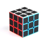 Redbey 3x3x3 Liso Fibra de Carbono Operateing Magic Cube Apaziguador do esforço do brinquedo para crianças