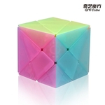 3x3x3 Suave geléia colorida Magic Cube Early Learning Toy enigma para crianças