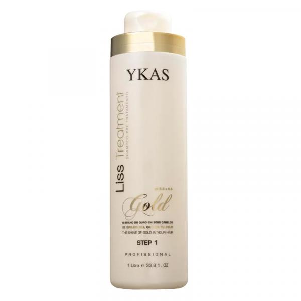 Y Kass Gold Shampoo Limpeza Profunda 1 Litro - Y-kas