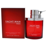 Yacht Man Red por Myrurgia para homens - 3,4 onças EDT spray