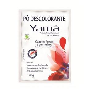 Yamá Pretos e Vermelhos Pó Descolorante 20g