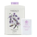 Yardley English Lavender Kit Talco Perfumado 200g E Sabonete 100g