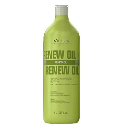 Ybera Renew Oil - Shampoo Hidratação Nutritiva 1L