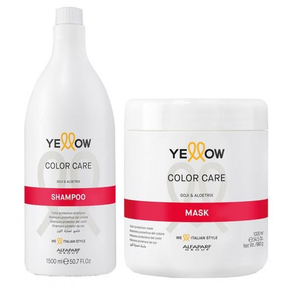 Yellow Color Care Kit Shampoo (1500ml) e Máscara (1000ml)