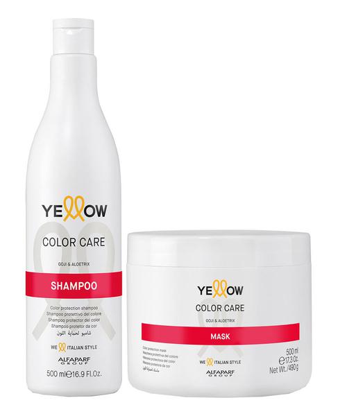Yellow Color Care Kit Shampoo (500ml) e Máscara (500ml)
