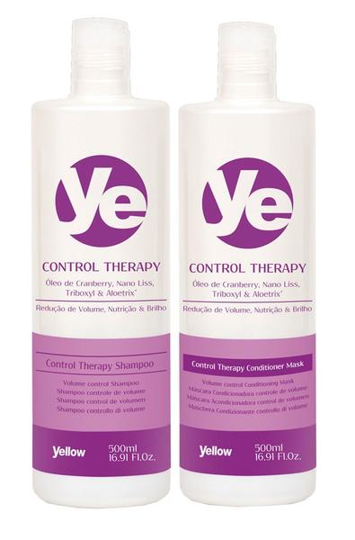 Yellow Control Therapy Duo Kit Shampoo (500ml) e Condicionador (500ml)